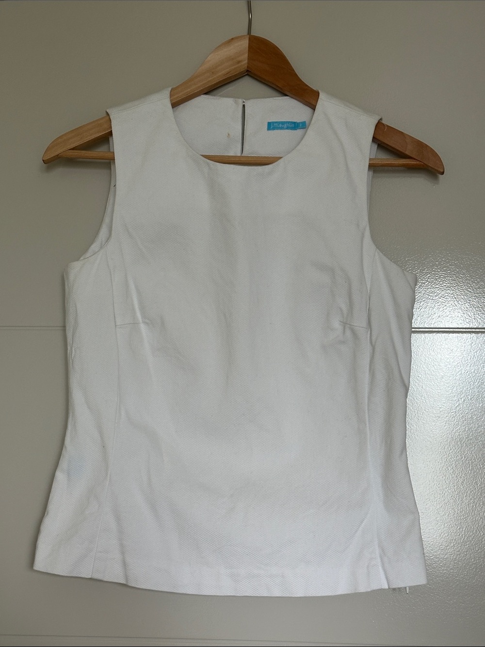 Classic White Sleeveless Shell Top by Lilly Pulitzer